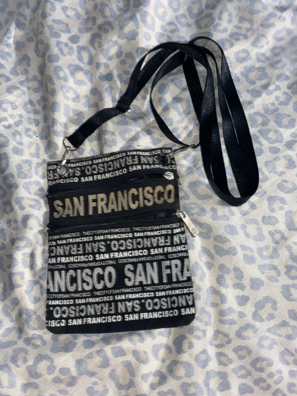 San Francisco Black Crossbody Bag